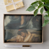 Papier Mousseline Le pêcheur et le serpent (par Frederic Leighton) (Cadeau)