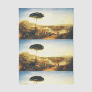 Papier Mousseline Le pèlerinage de Childe Harold par Joseph Turner