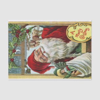 Papier Mousseline Le Père Noël Apporte Des Présentations !