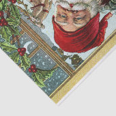 Papier Mousseline Le Père Noël Apporte Des Présentations ! (Détail)