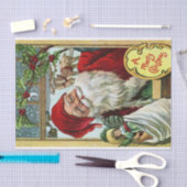 Papier Mousseline Le Père Noël Apporte Des Présentations ! (Artisanat)