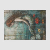 PAPIER MOUSSELINE LE PETIT DÉCOUPAGE MERMAID (Recto)