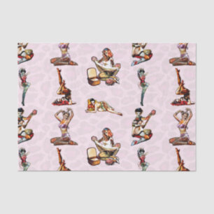 Papier Mousseline Le Pin de zombi se lève