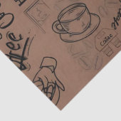 Papier Mousseline Le Plaisir Des amateurs de café (Détail)