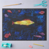 Papier Mousseline Le poisson rouge, Paul Klee (Artisanat)