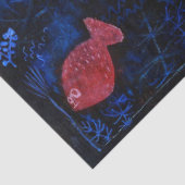 Papier Mousseline Le poisson rouge, Paul Klee (Détail)