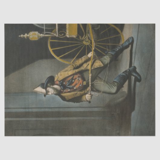 Papier Mousseline Le pompier américain : toujours prêt (Recto)