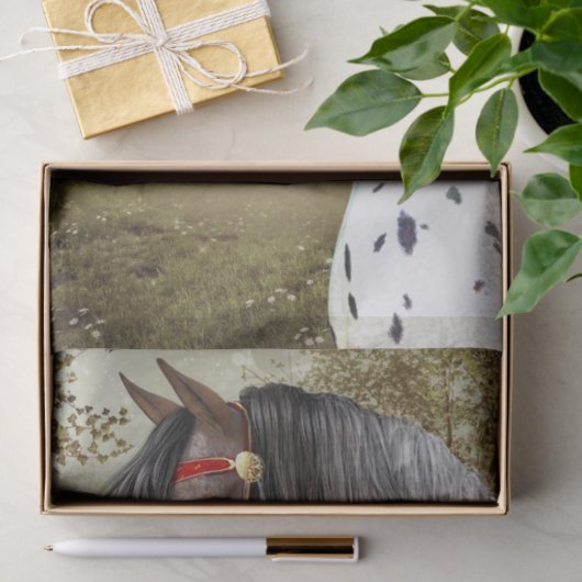 Papier Mousseline Le ponton indien (Cadeau)