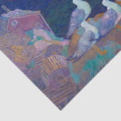 Papier Mousseline Le port de Herring Gut par Newell Convers Wyeth (Détail)