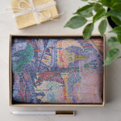 Papier Mousseline Le Port de Saint-Tropez, Signac (Cadeau)