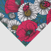 Papier Mousseline Le pré (Détail)