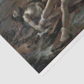 Papier Mousseline Le radeau de la Méduse, Theodore Gericault (Détail)