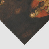 Papier Mousseline Le retour du fils prodigue par Rembrandt (Détail)