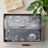 Papier Mousseline Le rêve de Kitty de Fairyland, Louis Wain (Cadeau)