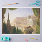Papier Mousseline Le rêve de l'architecte (par Thomas Cole) (Artisanat)