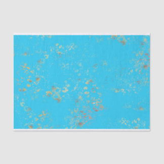 Papier Mousseline Le rêve de Sirène Romantique Turquoise