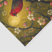 Papier Mousseline Le rêve lunaire du cardinal (Détail)