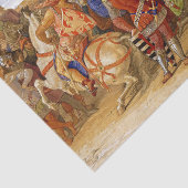 Papier Mousseline Le roi Arthur et les chevaliers de la table ronde (Détail)