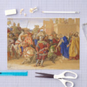 Papier Mousseline Le roi Arthur et les chevaliers de la table ronde (Artisanat)