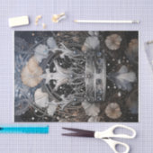 Papier Mousseline Le roi de Bling, Couronne mouchetée d'argent (Artisanat)