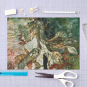 Papier Mousseline "Le roi des sirènes" par Edmund Dulac (Artisanat)