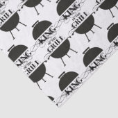 Papier Mousseline Le Roi Du Grill (Détail)