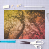 Papier Mousseline Le rose rougissent des arbres (Artisanat)