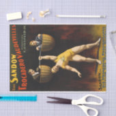 Papier Mousseline Le Sandow Eugen Sandow Vaudeville Weightlifter (Artisanat)