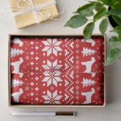 Papier Mousseline Le Schnauzer silhouette le motif de Noël (Cadeau)