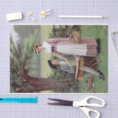 Papier Mousseline Le Seigneur de Burleigh et sa Dame (Artisanat)