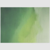 Papier Mousseline Le Silence Sous les Collines Vertes (Recto)