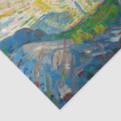 Papier Mousseline Le soleil par Edvard Munch (Détail)