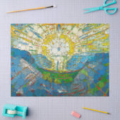 Papier Mousseline Le soleil, points d'infini par William Morris (Artisanat)