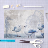 Papier Mousseline Le son de l'océan (Artisanat)