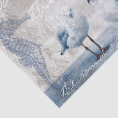 Papier Mousseline Le son de l'océan (Détail)