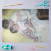 Papier Mousseline Le Stocking, Mary Cassatt (Artisanat)