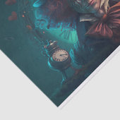 Papier Mousseline Le temps de la haine pour le thé (Détail)