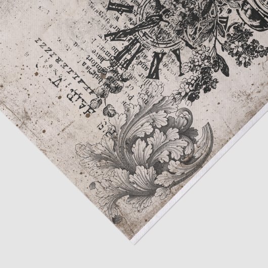 Papier Mousseline Le temps de l'élégance (Détail)