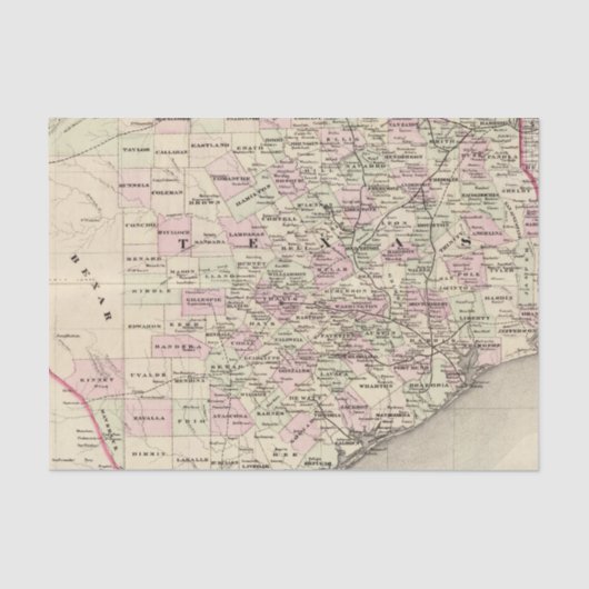 Papier Mousseline Le Texas 12 (Recto)