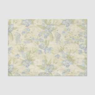 Papier Mousseline Le textile floral vintage confortable m'oublient