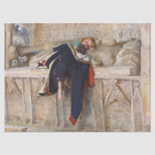 Papier Mousseline Le tir au hasard, L'Enfant du Régiment par Millais