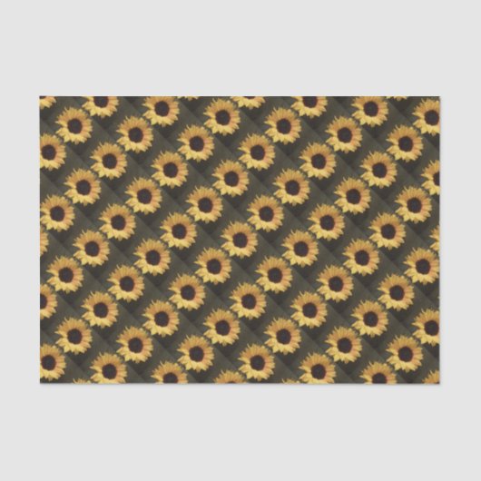 Papier Mousseline Le tournesol de Susan (Recto)