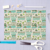 Papier Mousseline Le très affamé Caterpillar Future World Change (Artisanat)