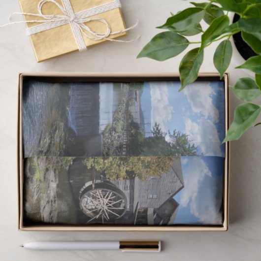 Papier Mousseline Le vieux moulin (Cadeau)