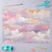 Papier Mousseline Le Whimsical Pastel Cloud Series Design 12 (Artisanat)