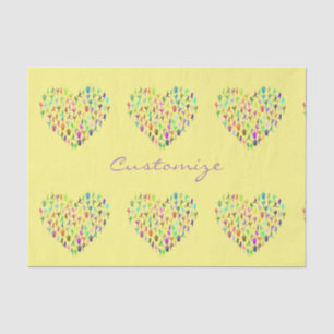 Papier Mousseline Le Yoga Poses Coeur Thunder_Cove