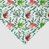 Papier Mousseline Leap Frog Bamboo Rainforest (Détail)