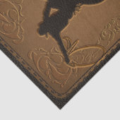 Papier Mousseline Leather Western Wild West Cowboy fête d'anniversai (Détail)