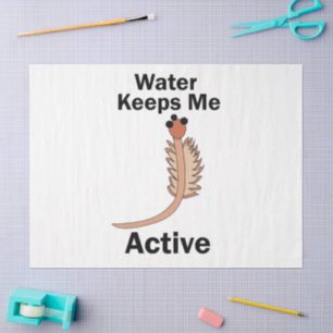 Papier Mousseline L'eau de crevettes saumures Sea Monkeys me garde a