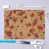 Papier Mousseline Leaves d'automne du matin de Dew (Artisanat)